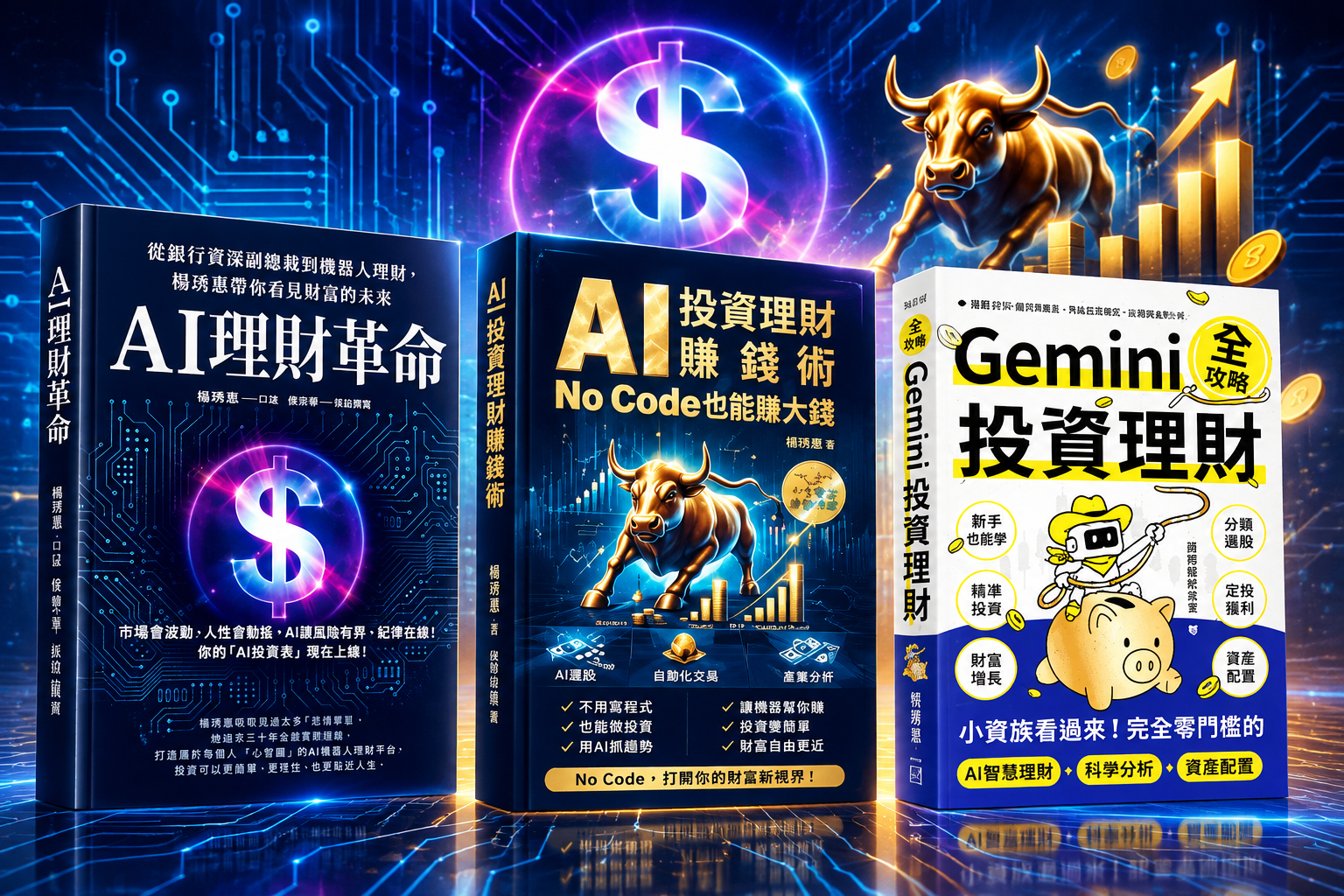 AI × 投資理財三本正版書籍免費領取